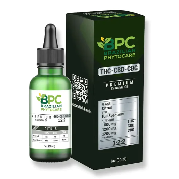 BPC Pharma CBD CBG THCA 2:2:1 Full Spectrum 3000MG 30ML
