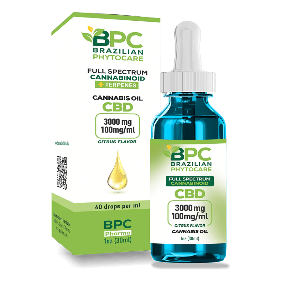  BPC Pharma CBD Full Spectrum 3000MG 30ML + Terpenes